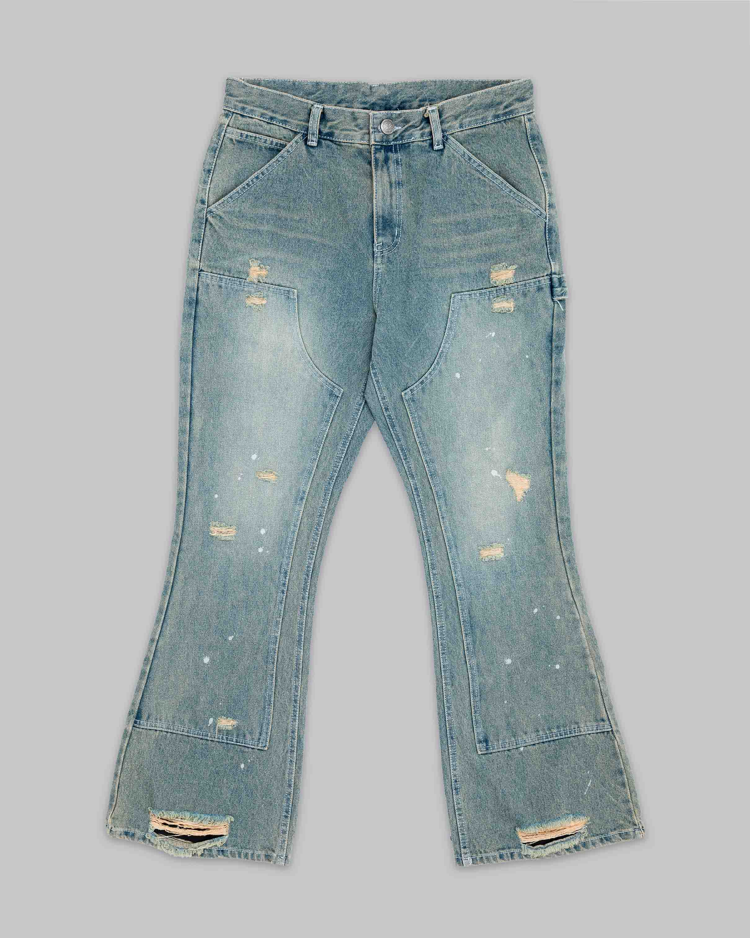 Double Knee Flared Denim - Image 19