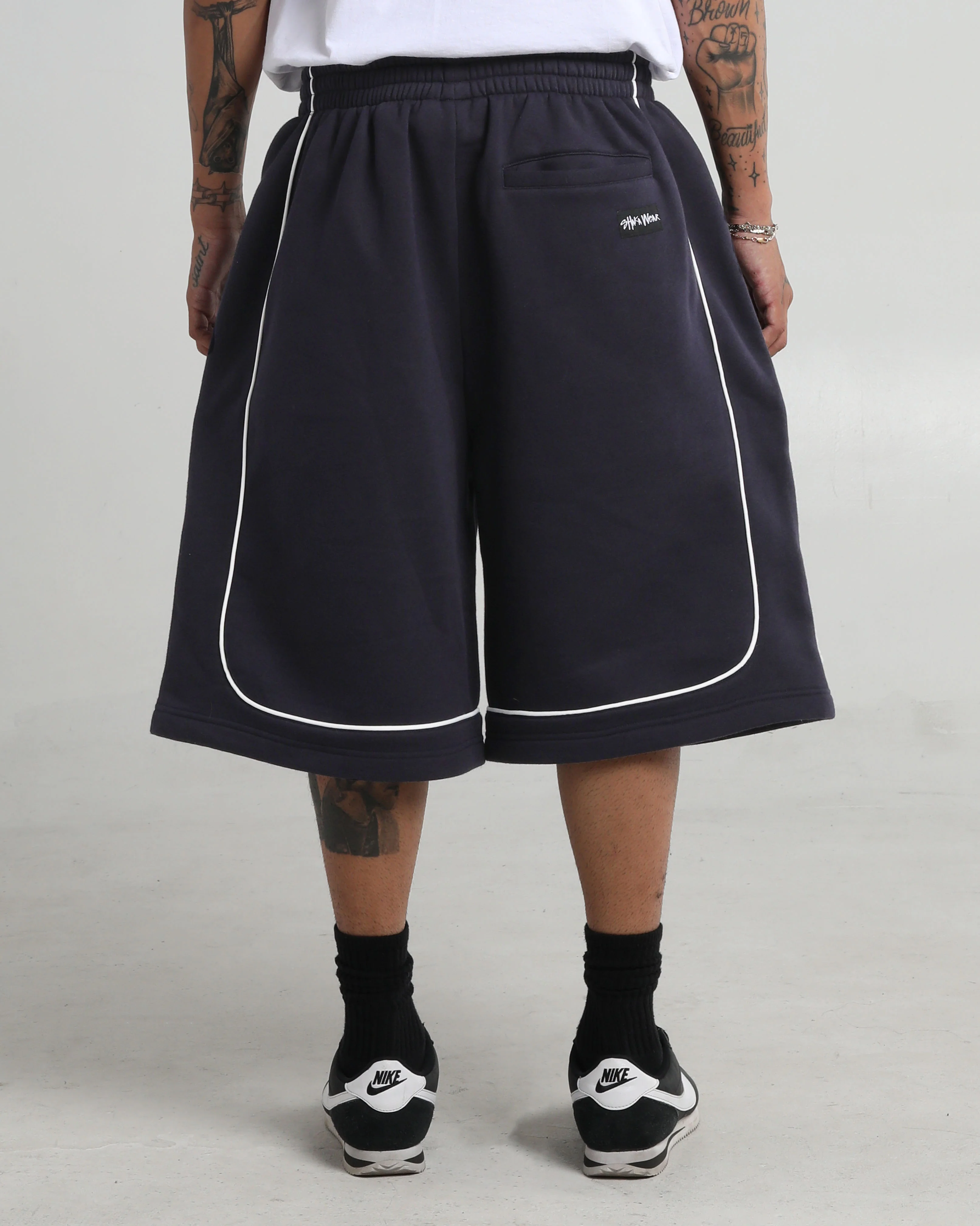 Baggy Fleece Basketball Shorts - Image 7