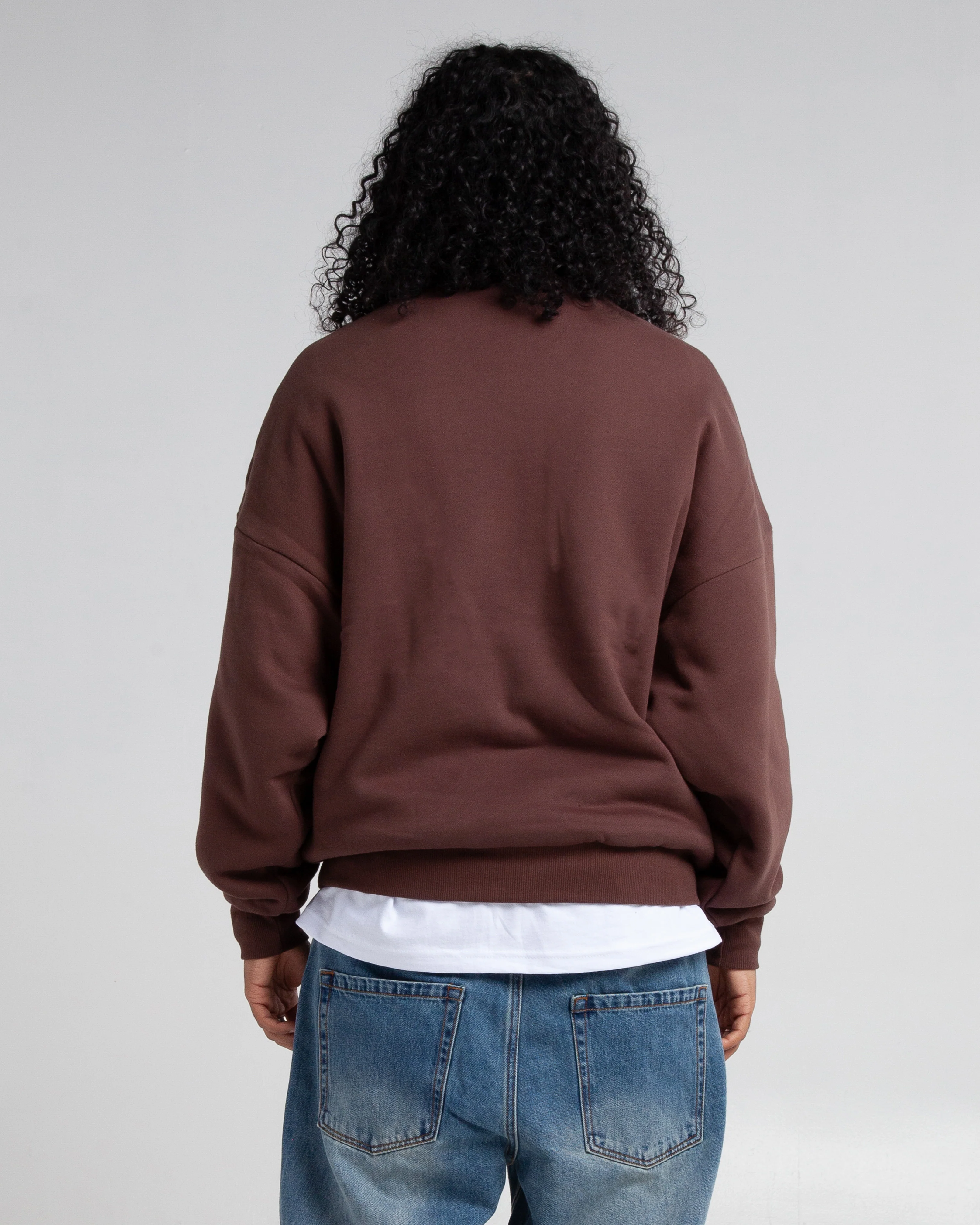 Garment Dye Double Layer Reversible Crewneck - Image 7