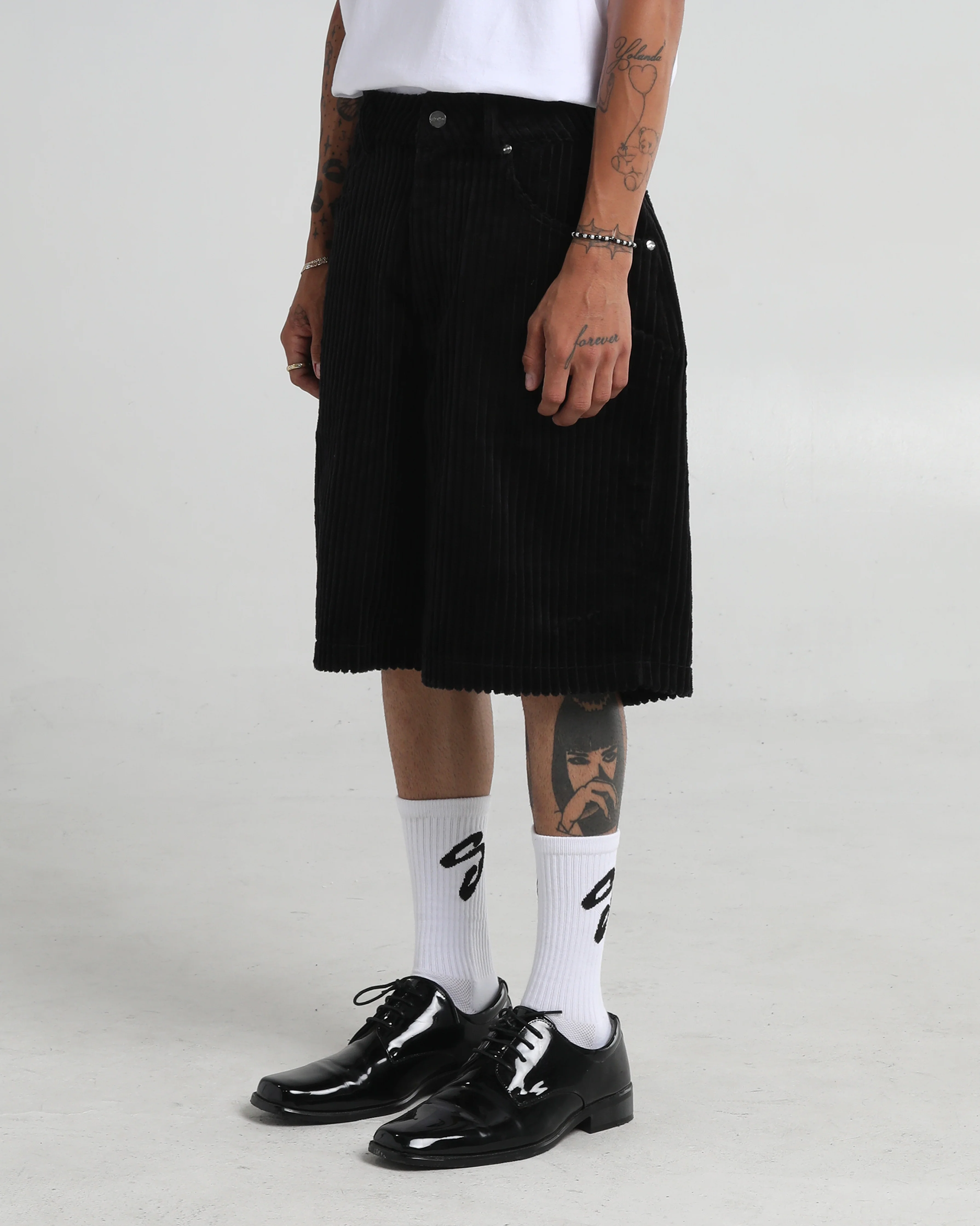 Heavy Rib Corduroy Shorts - Image 5