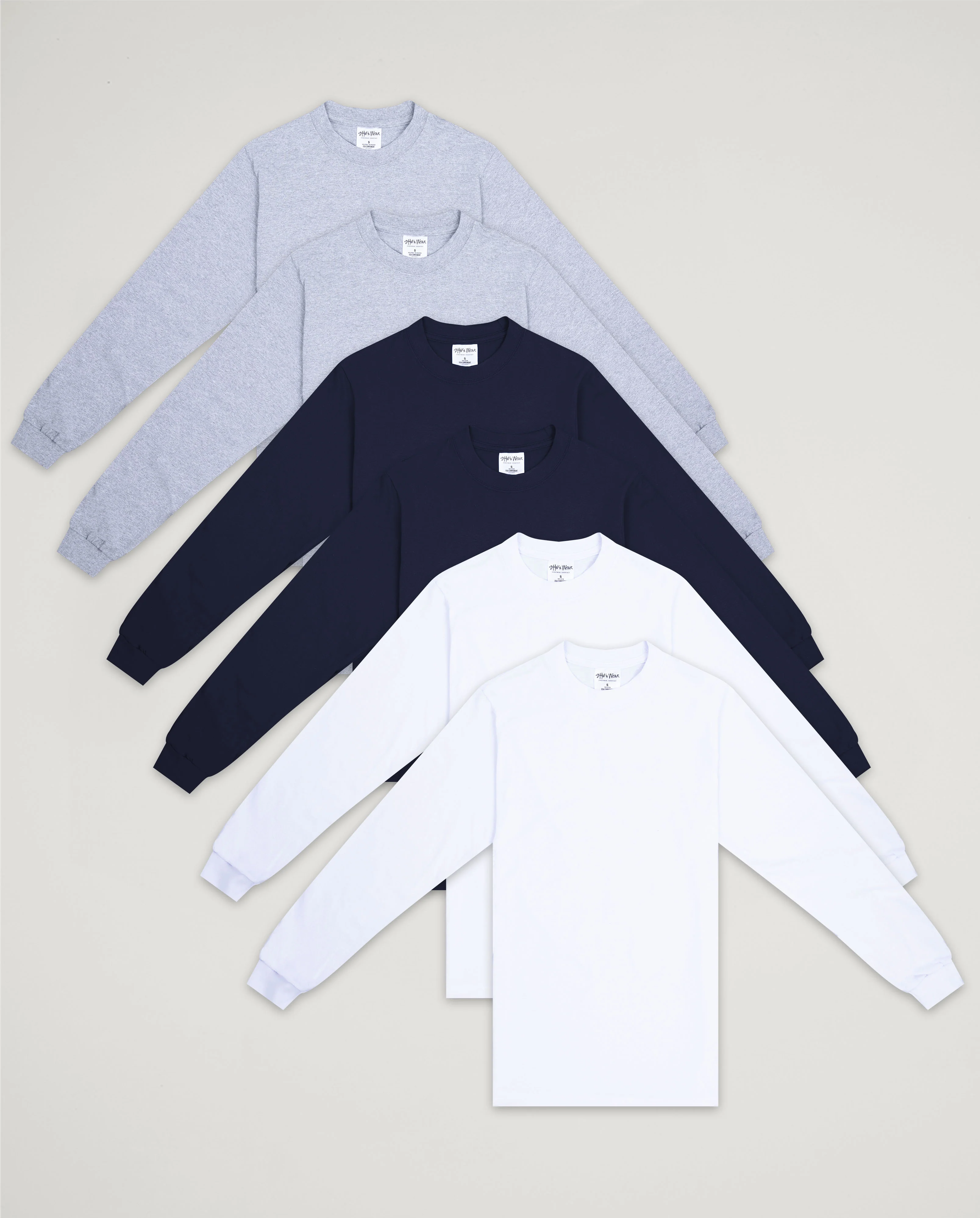 7.5oz Max Heavyweight Long Sleeve 6-Pack Bundle - Image 7