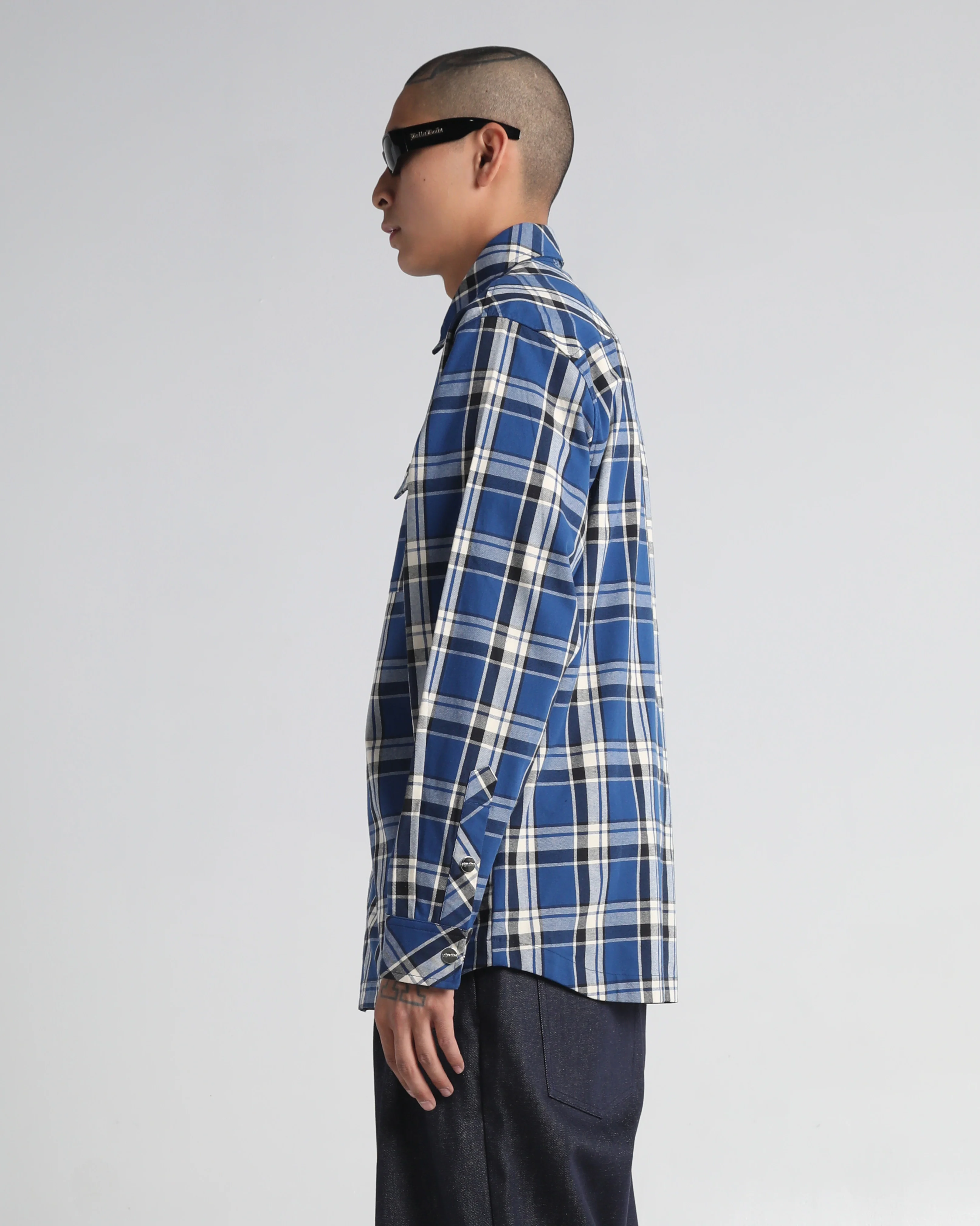 Plaid Flannel Overshirt 2.0 - Image 8