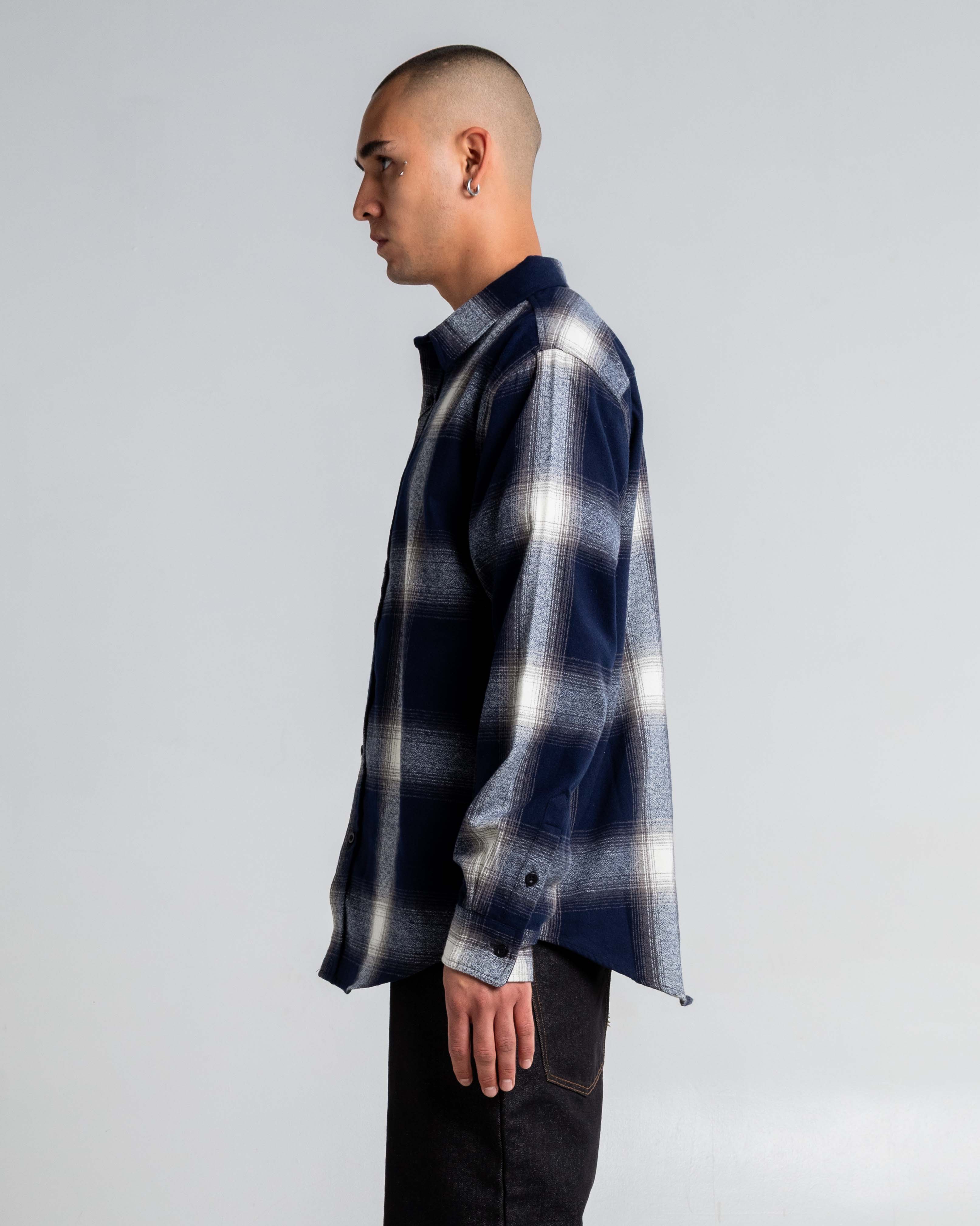 Plaid Flannel Overshirt - Image 3