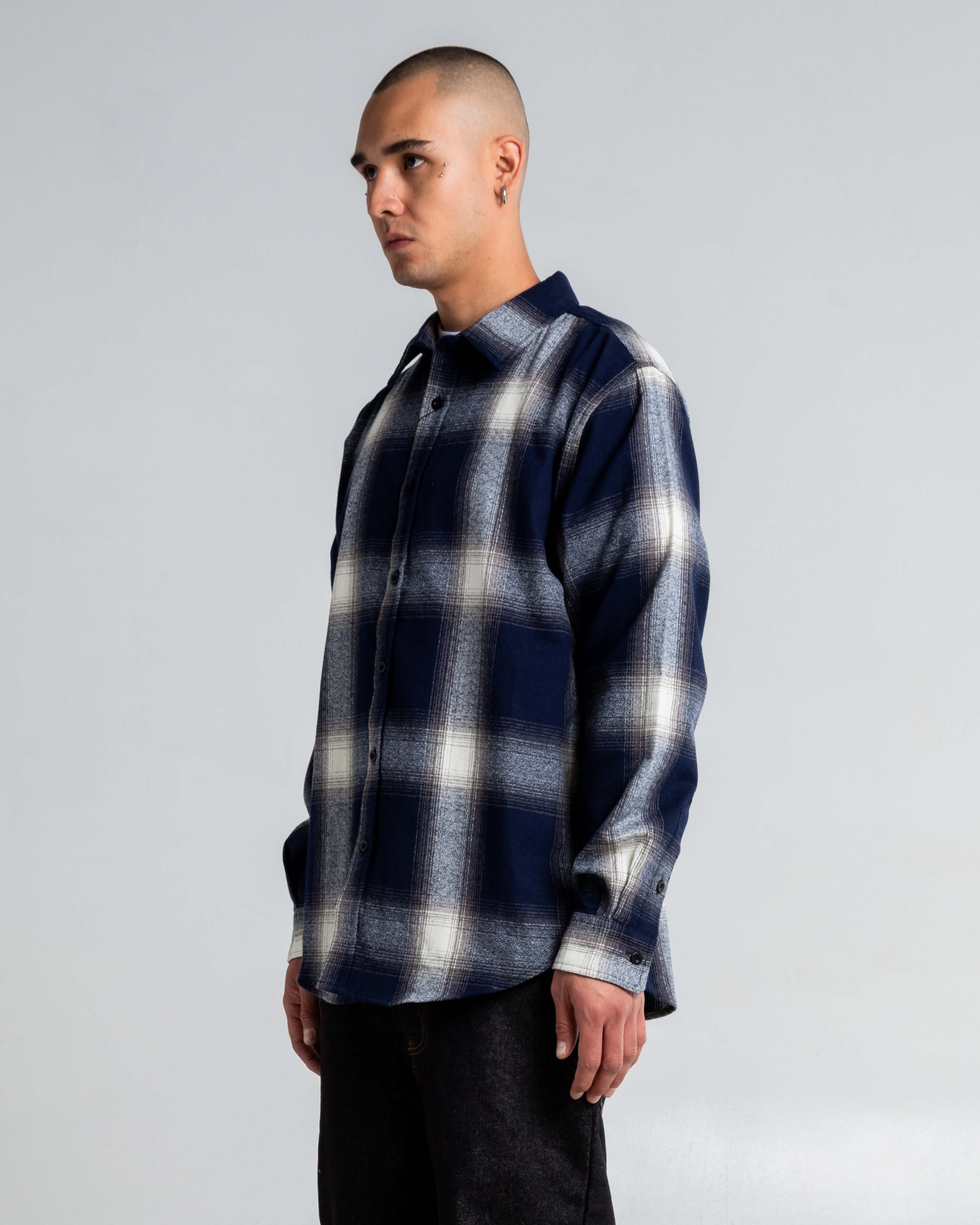 Plaid Flannel Overshirt - Image 4