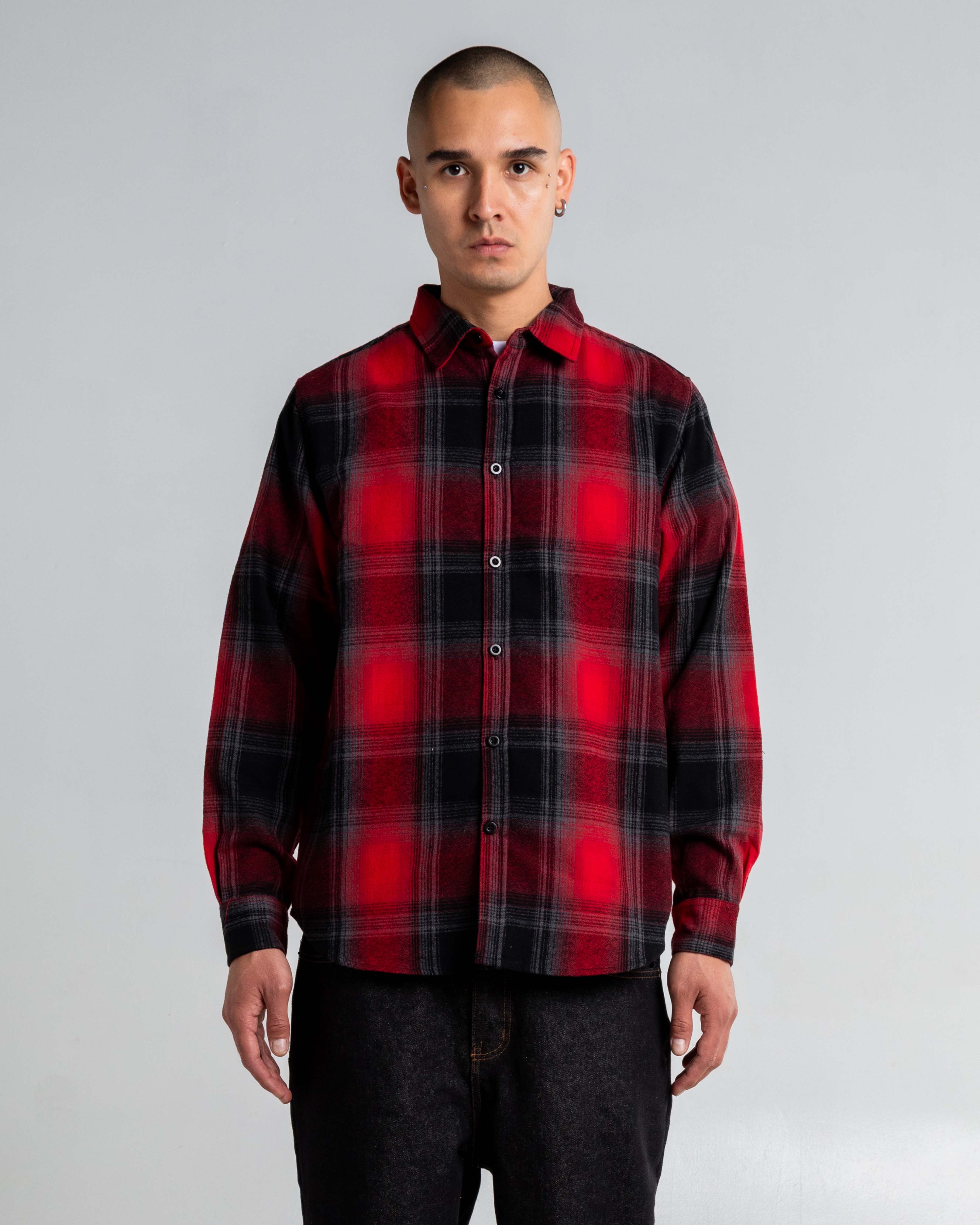 Plaid Flannel Overshirt - Image 5