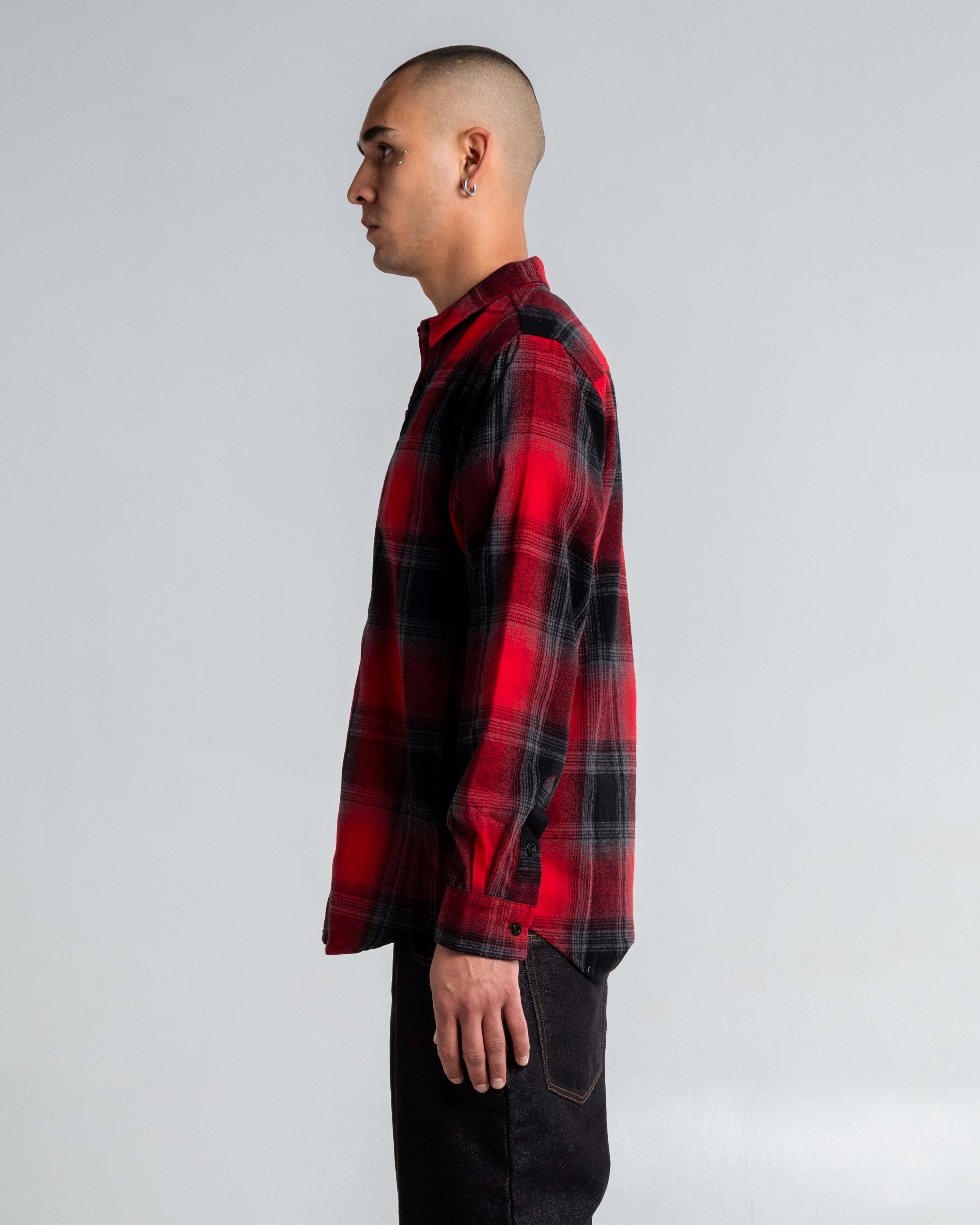 Plaid Flannel Overshirt - Image 7