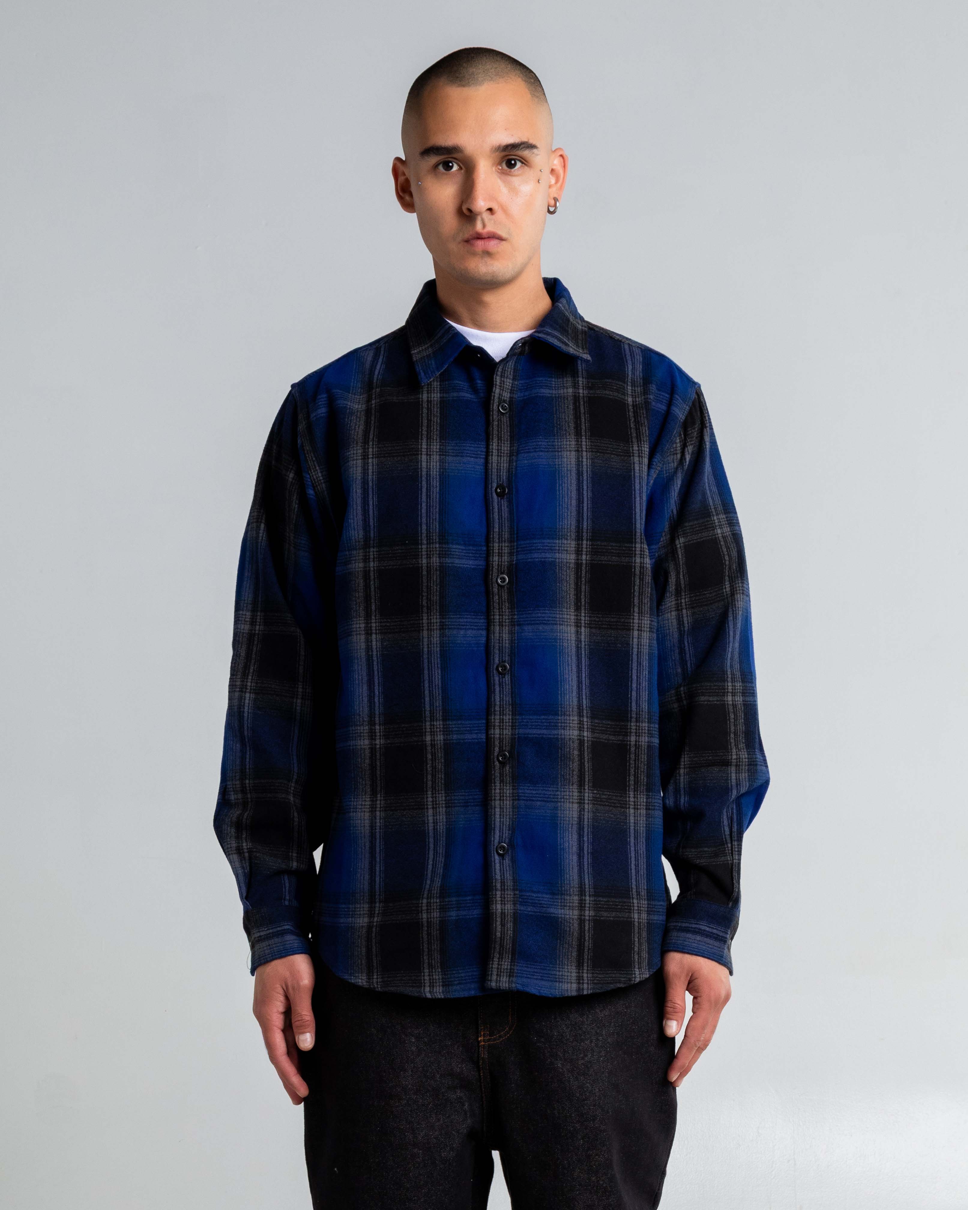 Plaid Flannel Overshirt - Image 9