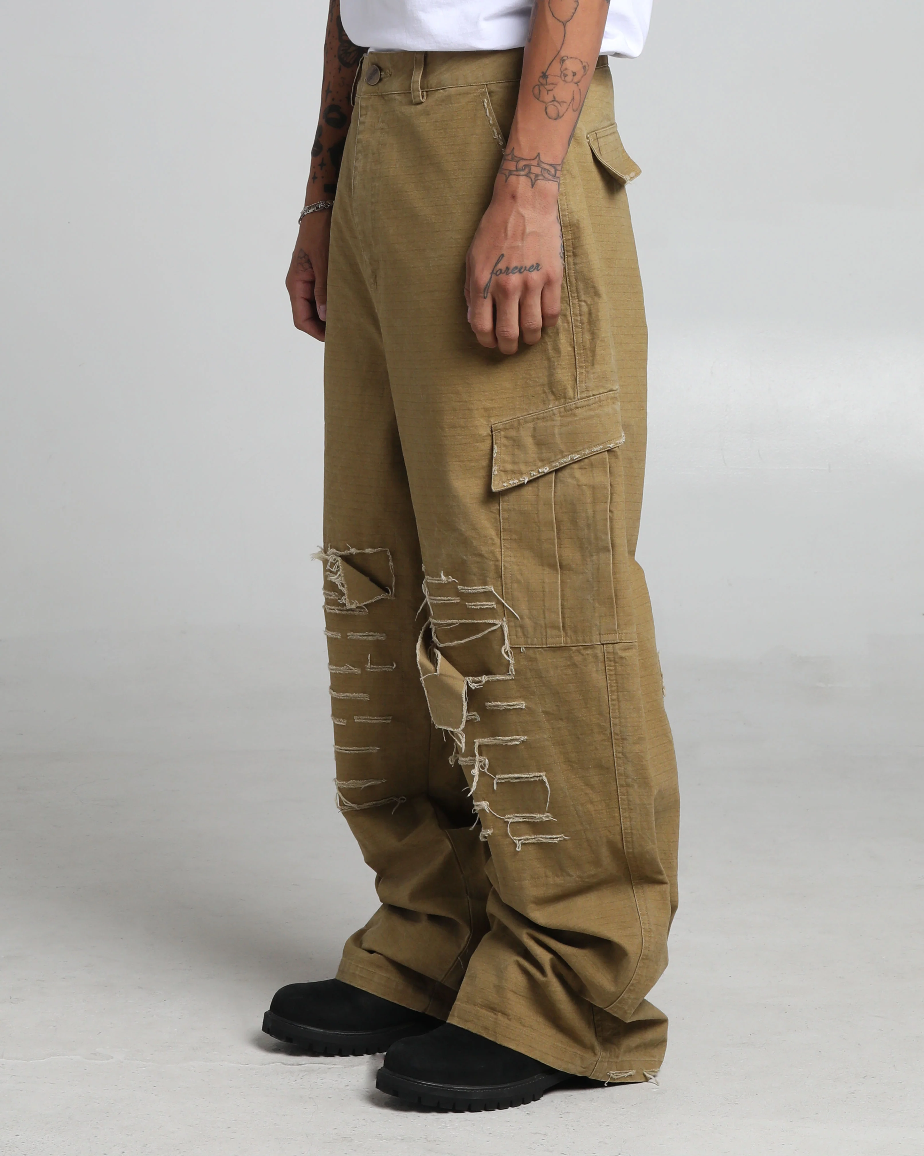 Shredded Cargo Pant - Image 5
