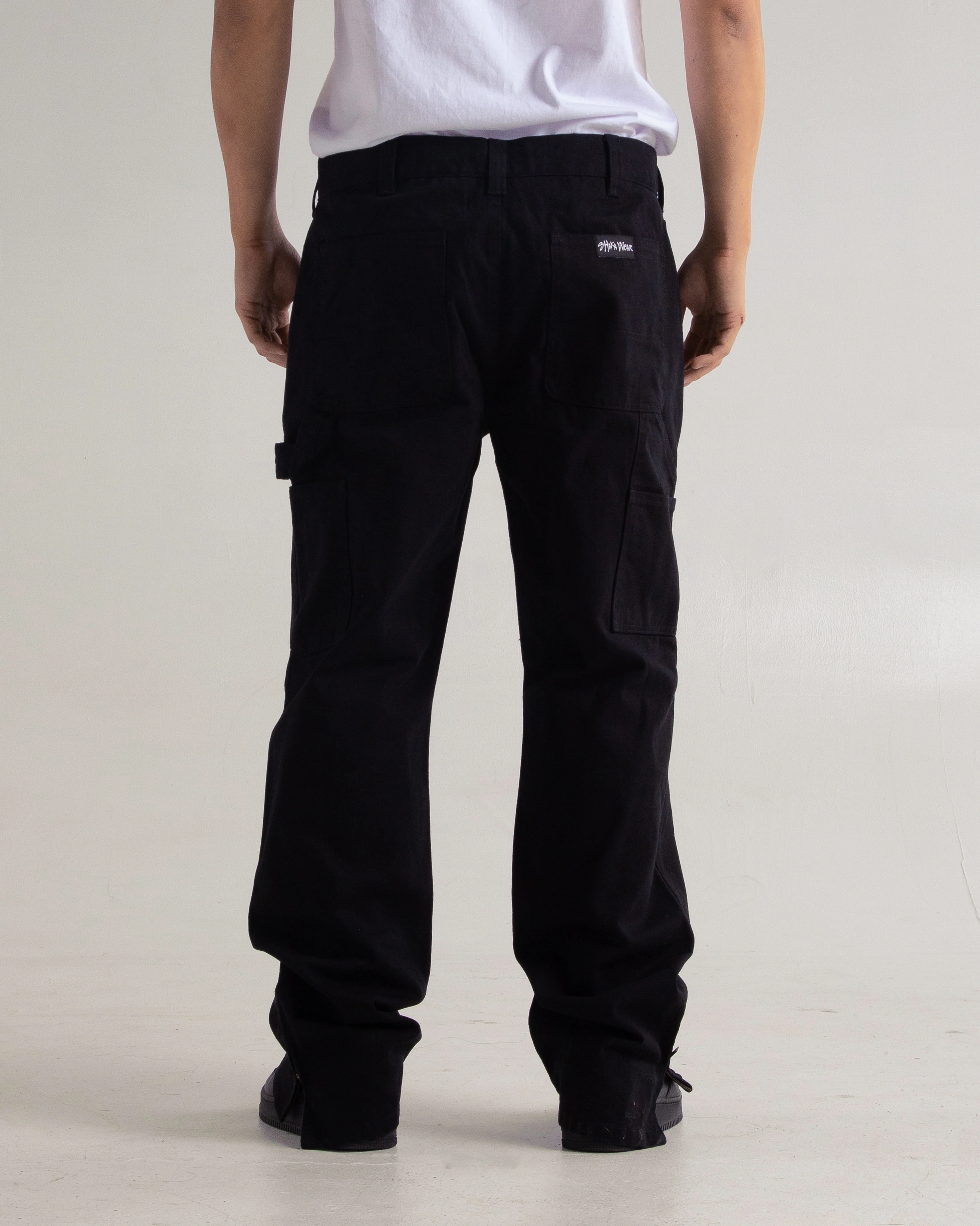 Canvas Zip Carpenter Pants - Image 3