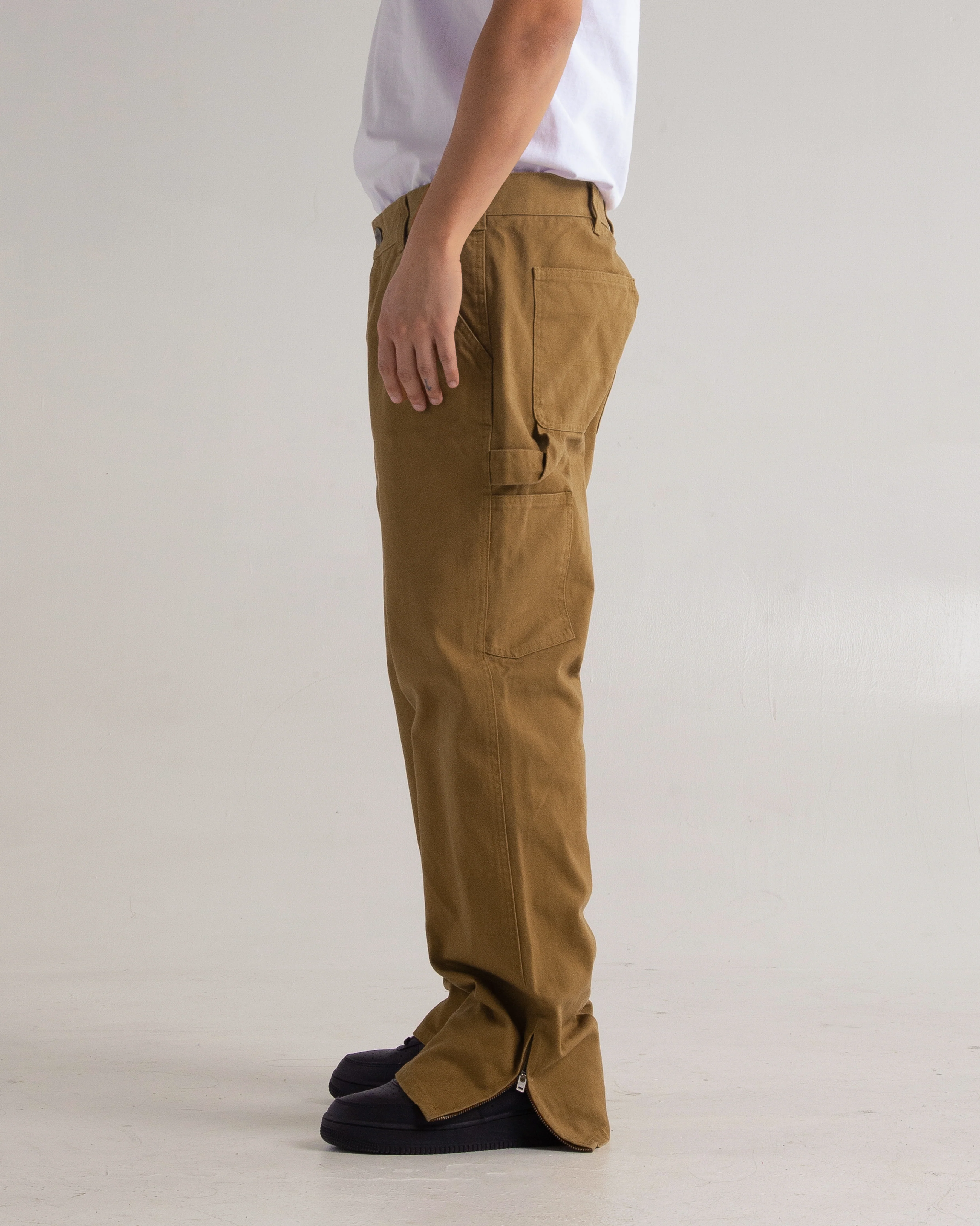 Canvas Zip Carpenter Pants - Image 9